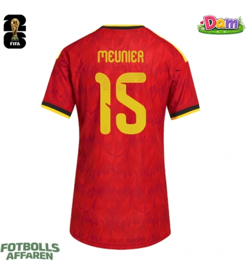 Belgien Thomas Meunier #15 Hemmatröja Kvinnor VM 2026 Kortärmad